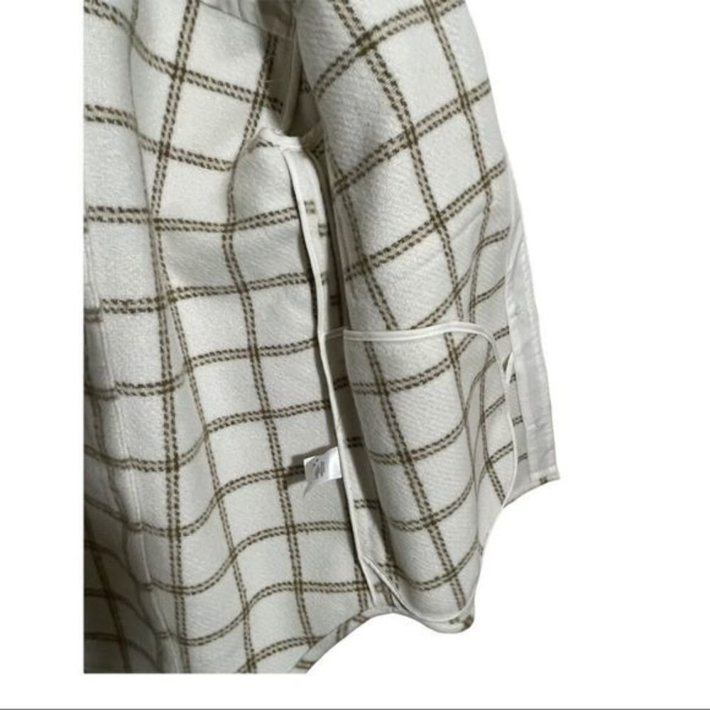 Treasure & Bond Plaid Button Down Carson Pane Boxy Women's Small Shirt J… - Picture 4 of 14